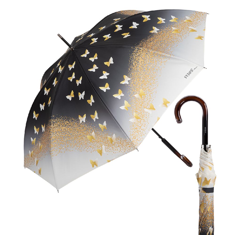 Ferre Milano Зонт-трость Ferre 6003-LA Butterfly  product-3851 Арт.: product-3851