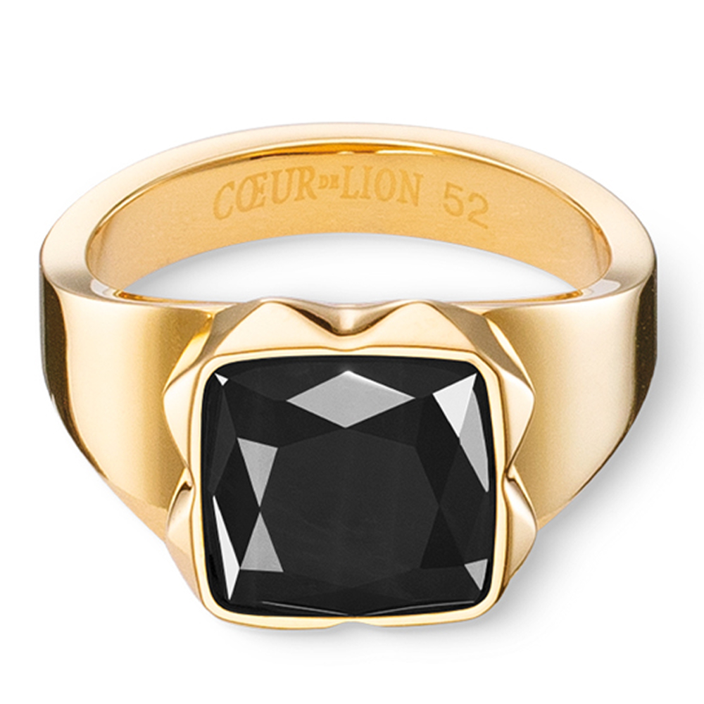 Coeur de Lion Кольцо Black-Gold Coeur de Lion 1200/40-1316 58 Арт.: 1200/40-1316 58