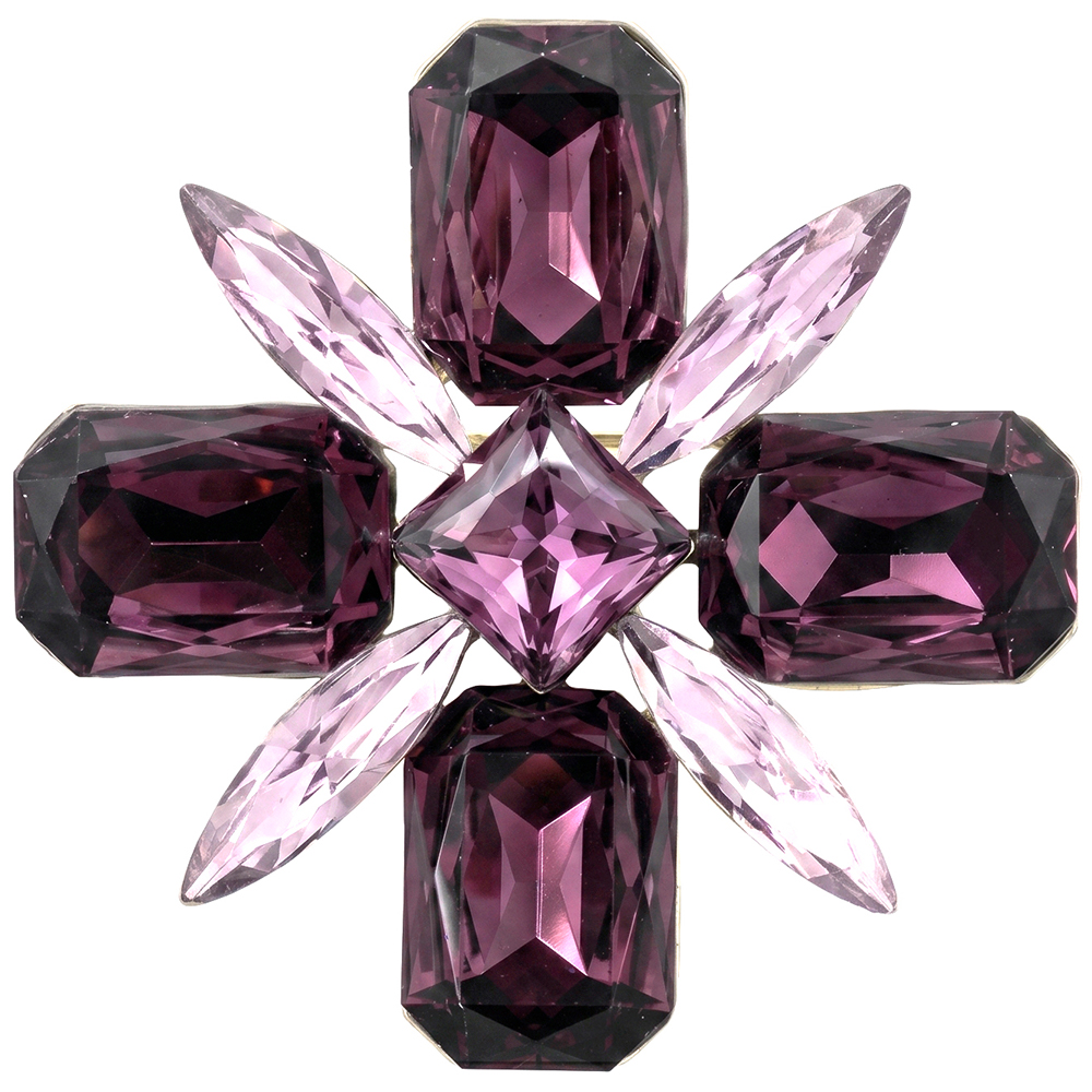 Fiore Luna Брошь Muse crystal violet Арт.: BR14703 V/S