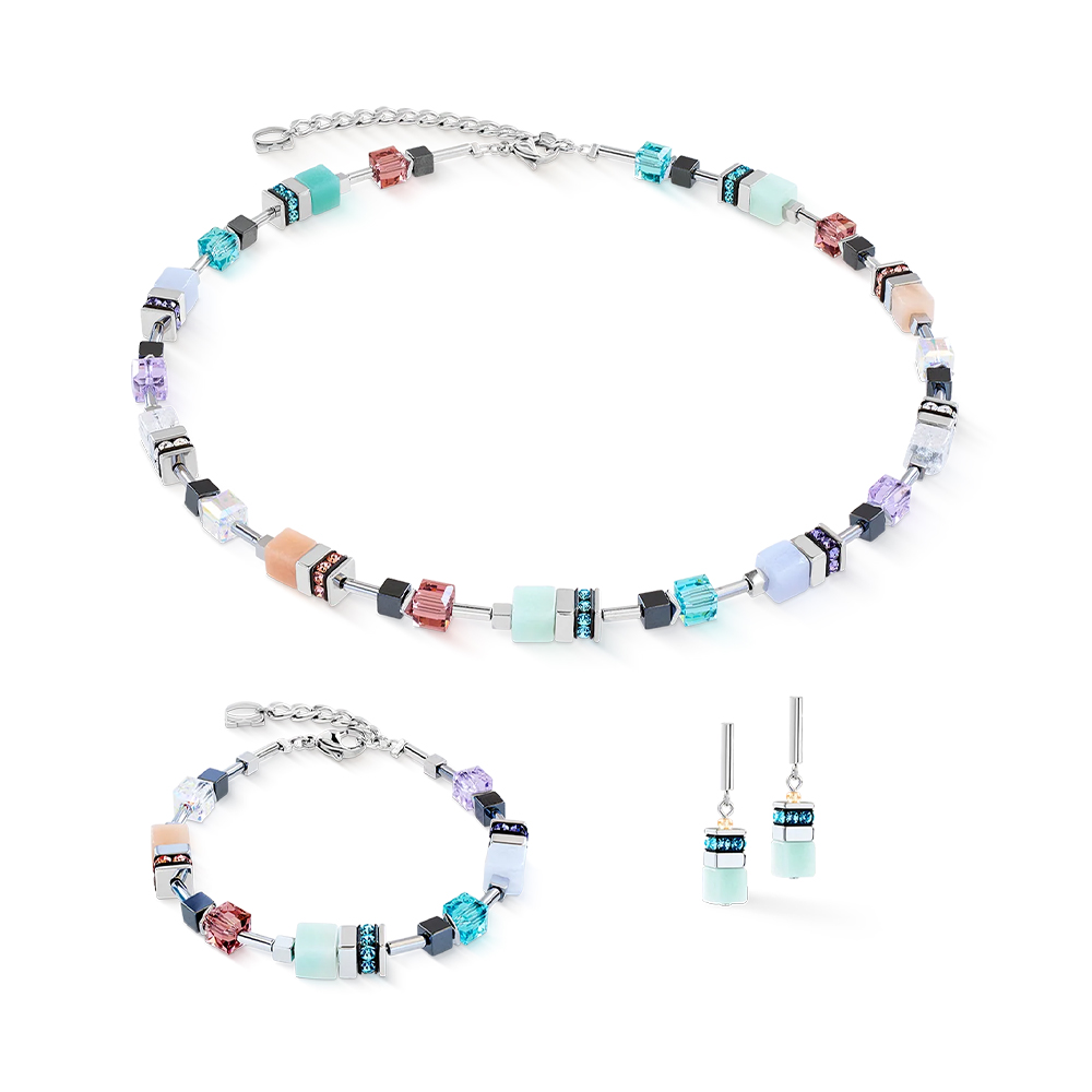 Coeur de Lion Колье Multicolour Pastel Silver Coeur de Lion 3017/10-1580 Арт.: 3017/10-1580