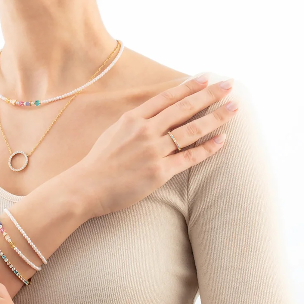 Coeur de Lion Кольцо Multicolour Pastel Gold Арт.: *0146/40-1590 54