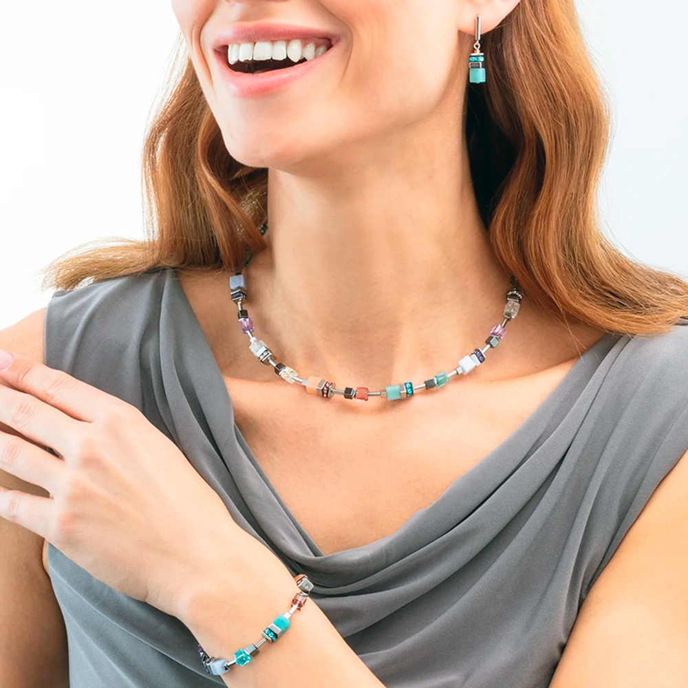 Coeur de Lion Колье Multicolour Pastel Silver Coeur de Lion 3017/10-1580 Арт.: 3017/10-1580