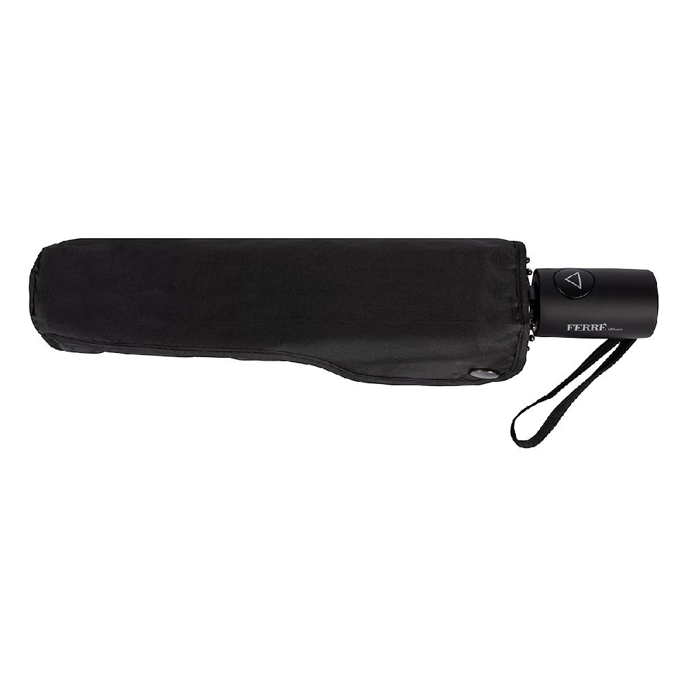 Ferre Milano Зонт складной Ferre 708-OM Classic Black  product-3939 Арт.: product-3939