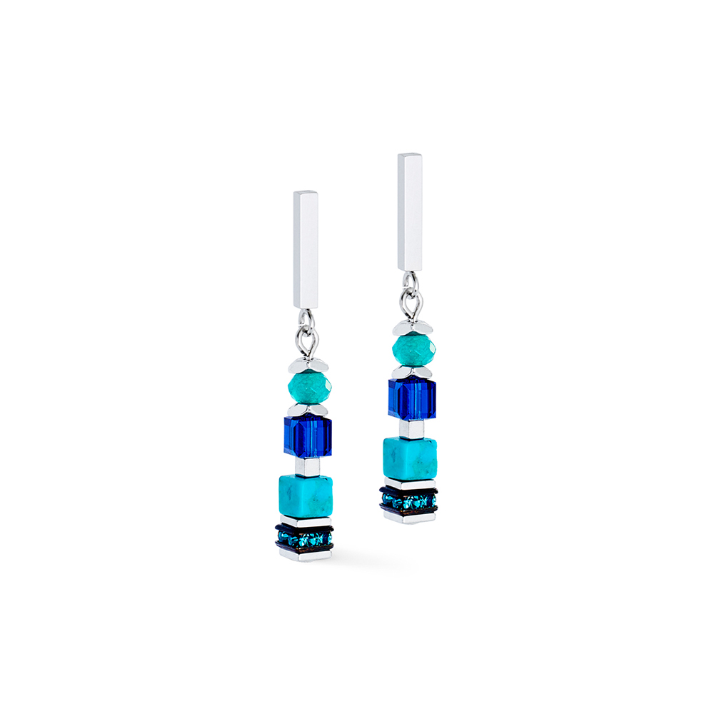 Coeur de Lion Серьги Transformative Teal Coeur de Lion 3046/21-0607 Арт.: 3046/21-0607