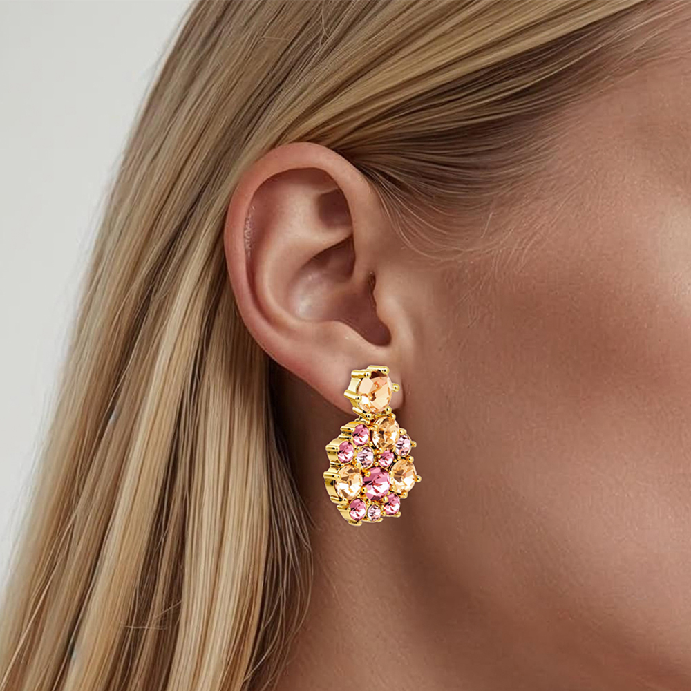 Dyrberg Kern Серьги FREESIA SG ROSE Арт.: 480065