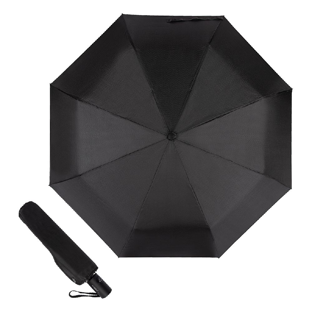 Ferre Milano Зонт складной Ferre 708-OM Classic Black  product-3939 Арт.: product-3939