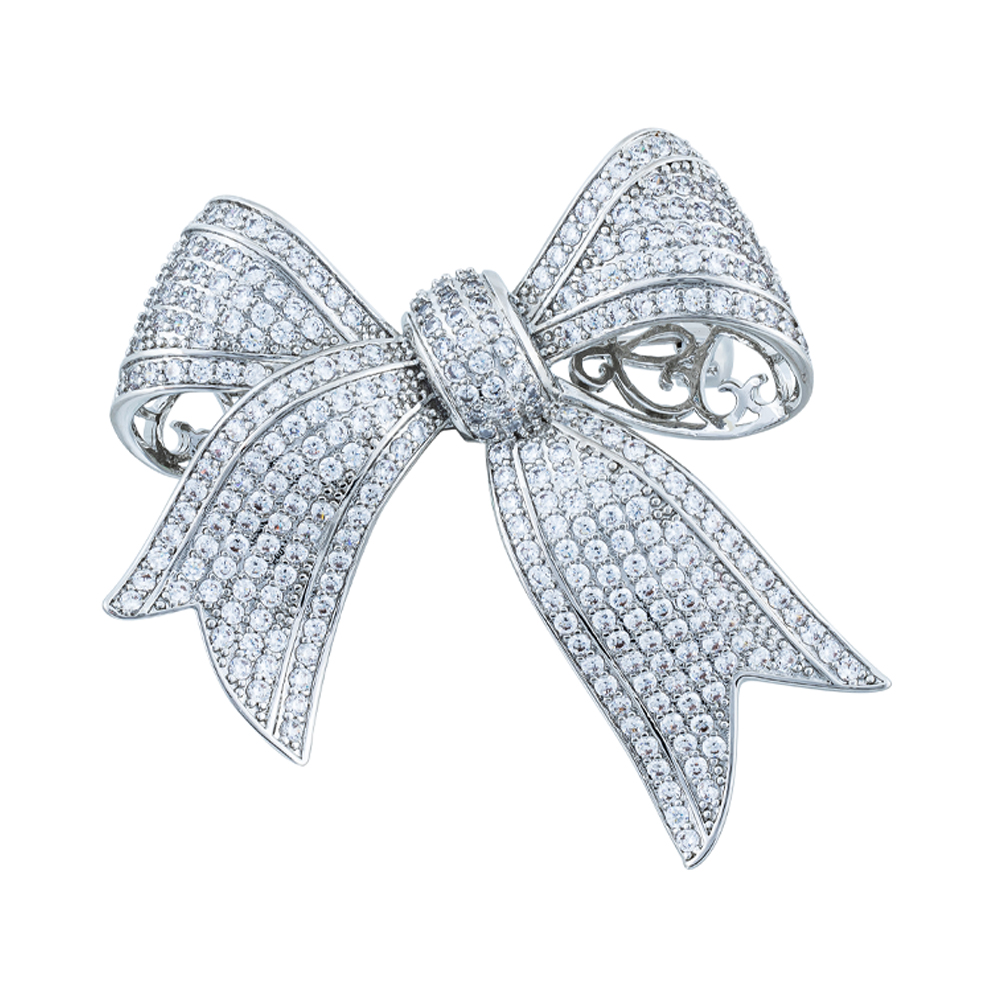 Fiore Luna Брошь Бантик Zircon Fiore Luna XR00397B1 BW/S Арт.: XR00397B1 BW/S