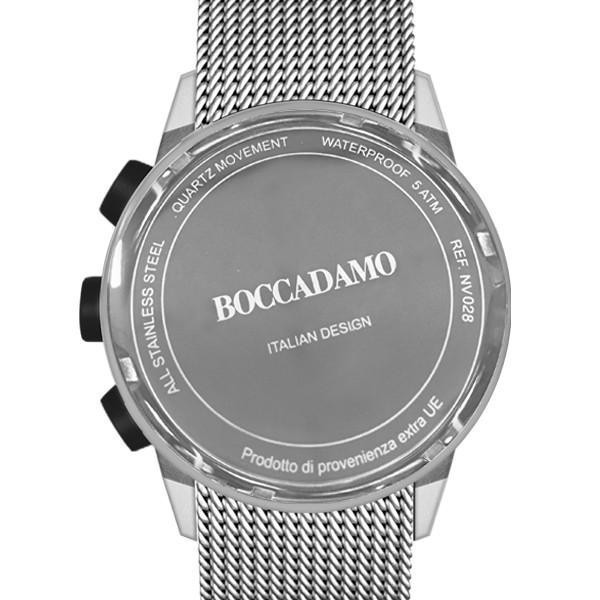 Boccadamo Часы Navy Silver Black Арт.: NV016 BW/S