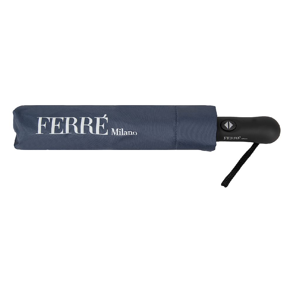 Ferre Milano Зонт складной Ferre 3016-OC Logo Classic Blue  product-3715 Арт.: product-3715