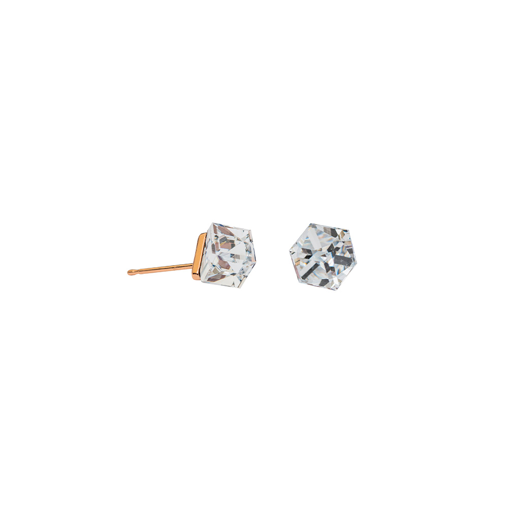 Fiore Luna Пусеты Crystal Арт.: SWE1127/2 C RG