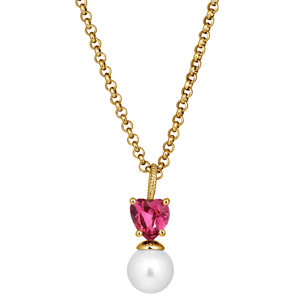 Dyrberg Kern Колье COLUME SG ROSE / WHITE PEARL Арт.: 480118
