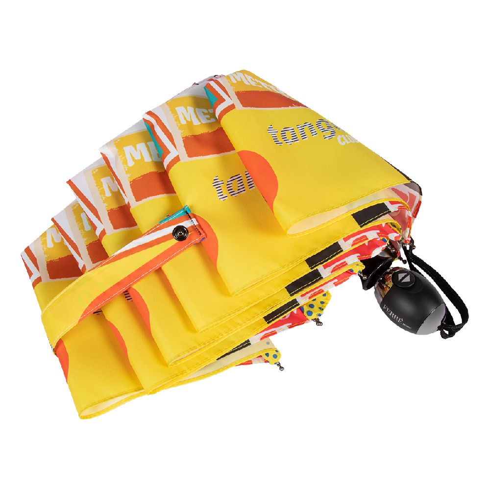 Ferre Milano Зонт складной Ferre 6009-OC Logo Multi  product-3942 Арт.: product-3942