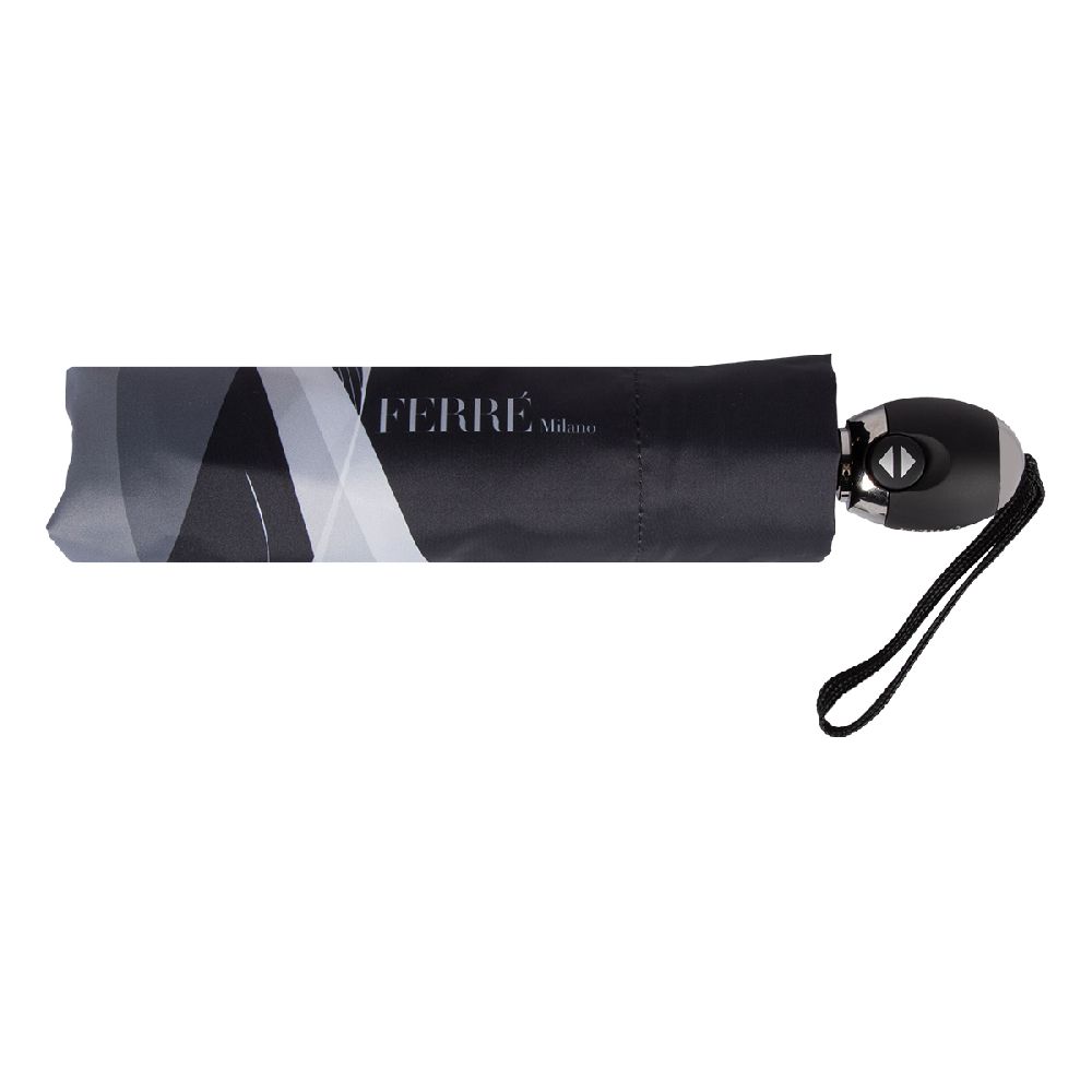 Ferre Milano Зонт складной Ferre 6009-OC Onda Black  product-3944 Арт.: product-3944