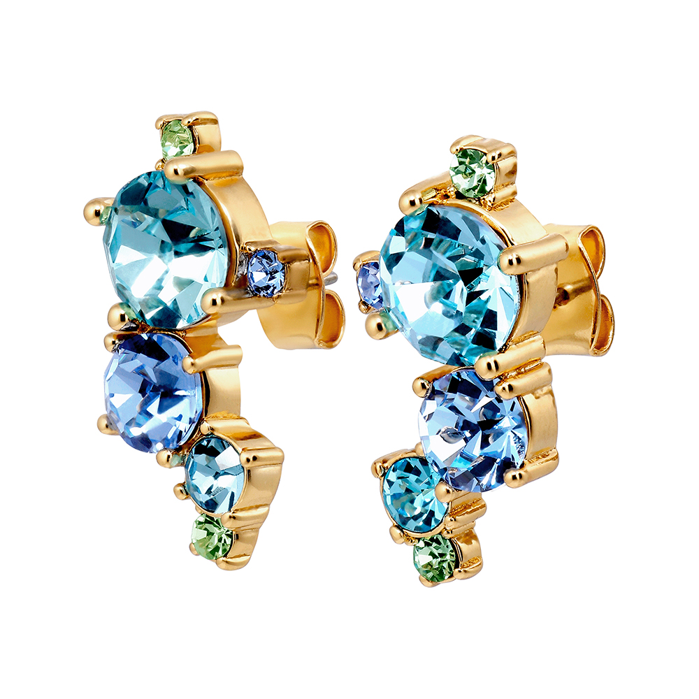 Dyrberg Kern Серьги CURRA SG AQUA Арт.: 480082