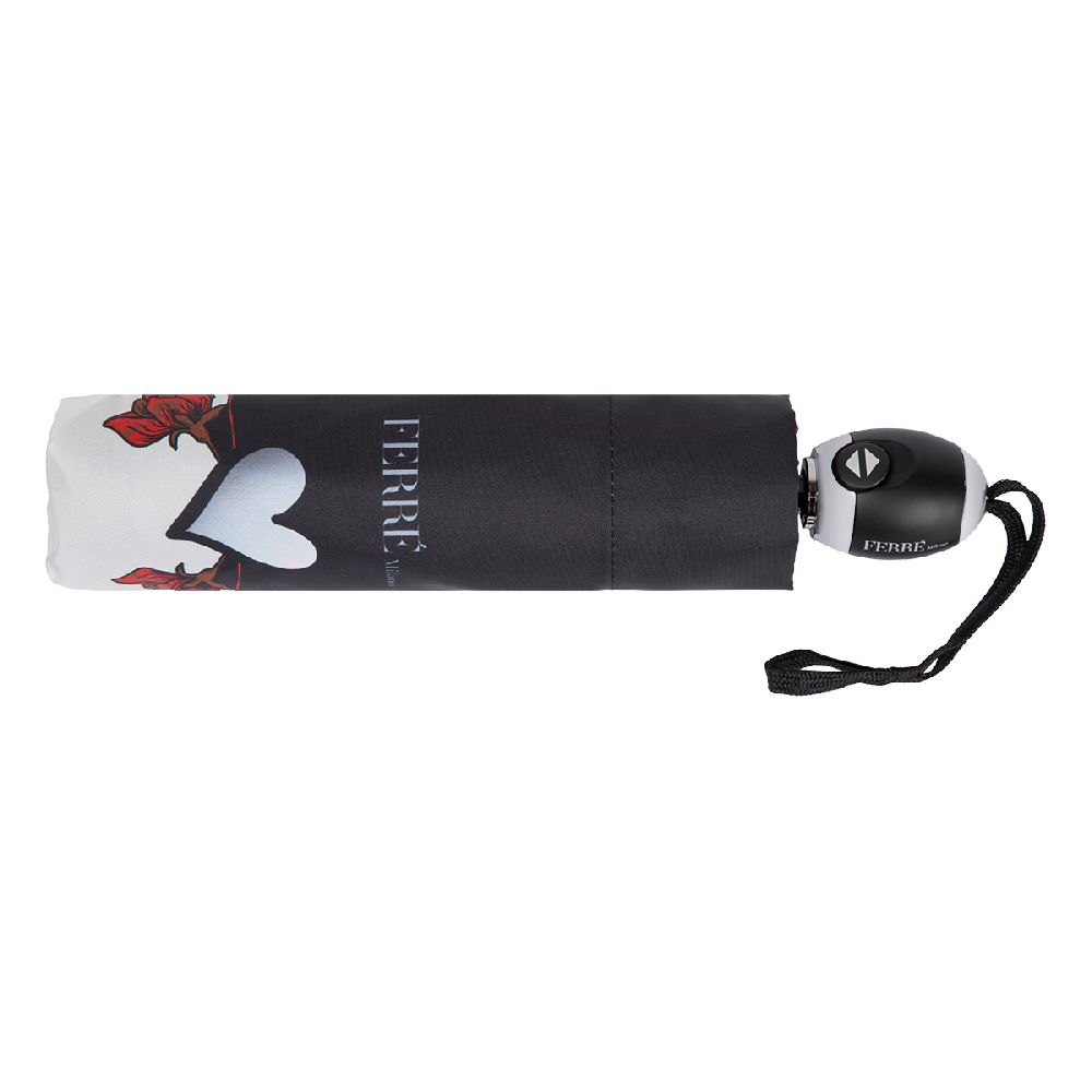 Ferre Milano Зонт складной Ferre 6002-OC Heart/Roses  product-3850 Арт.: product-3850