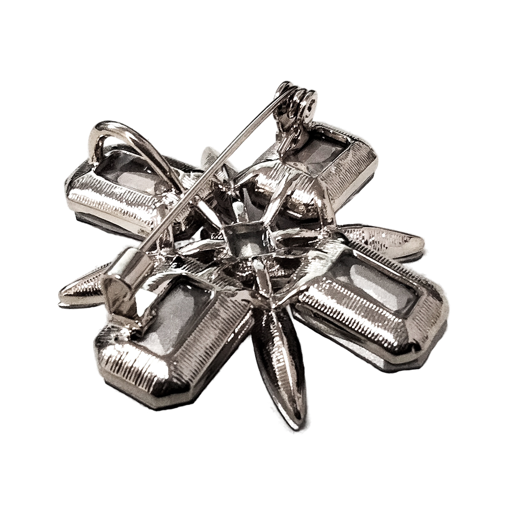 Fiore Luna Брошь Muse white crystal Арт.: BR14703 BW/S