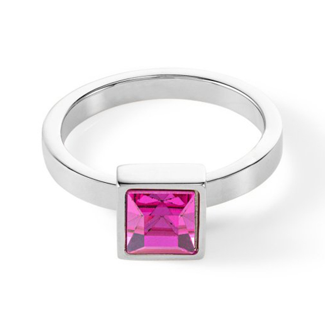 Coeur de Lion Кольцо Pink Silver Coeur de Lion *0500/40-0417 58 Арт.: *0500/40-0417 58