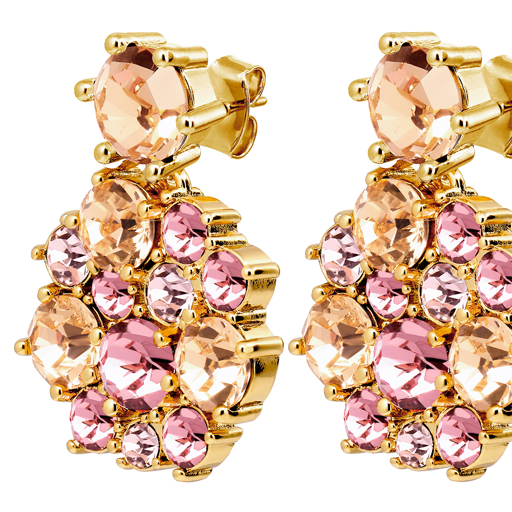 Dyrberg Kern Серьги FREESIA SG ROSE Арт.: 480065