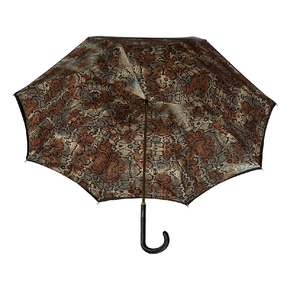 Ferre Milano Зонт-трость Ferre 1655-LM Serpente Black Atlas  product-3723 Арт.: product-3723