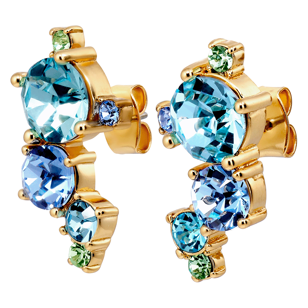 Dyrberg Kern Серьги CURRA SG AQUA Арт.: 480082