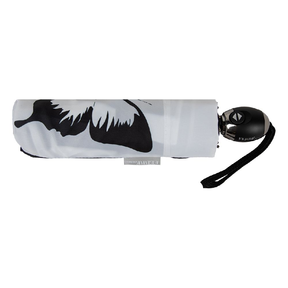 Ferre Milano Зонт складной Ferre 6009-OC Butterfly Black/White  product-3716 Арт.: product-3716