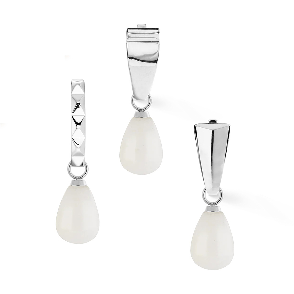 Coeur de Lion Шармы на серьги Silver-White Арт.: 0050/44-1417
