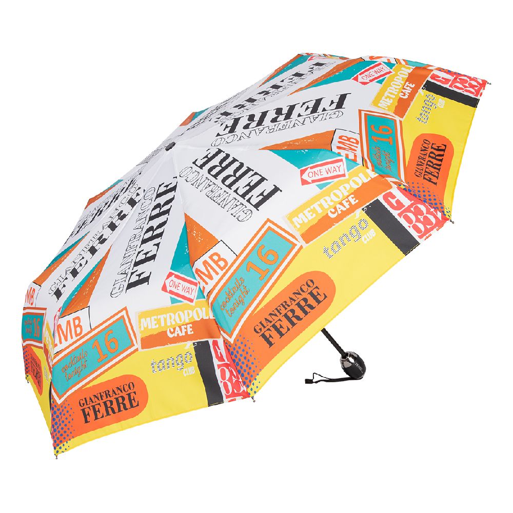 Ferre Milano Зонт складной Ferre 6009-OC Logo Multi  product-3942 Арт.: product-3942