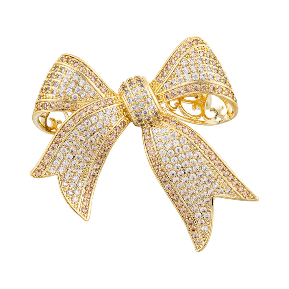 Fiore Luna Брошь Бантик Zircon Fiore Luna XR00397B1 BR/G Арт.: XR00397B1 BR/G