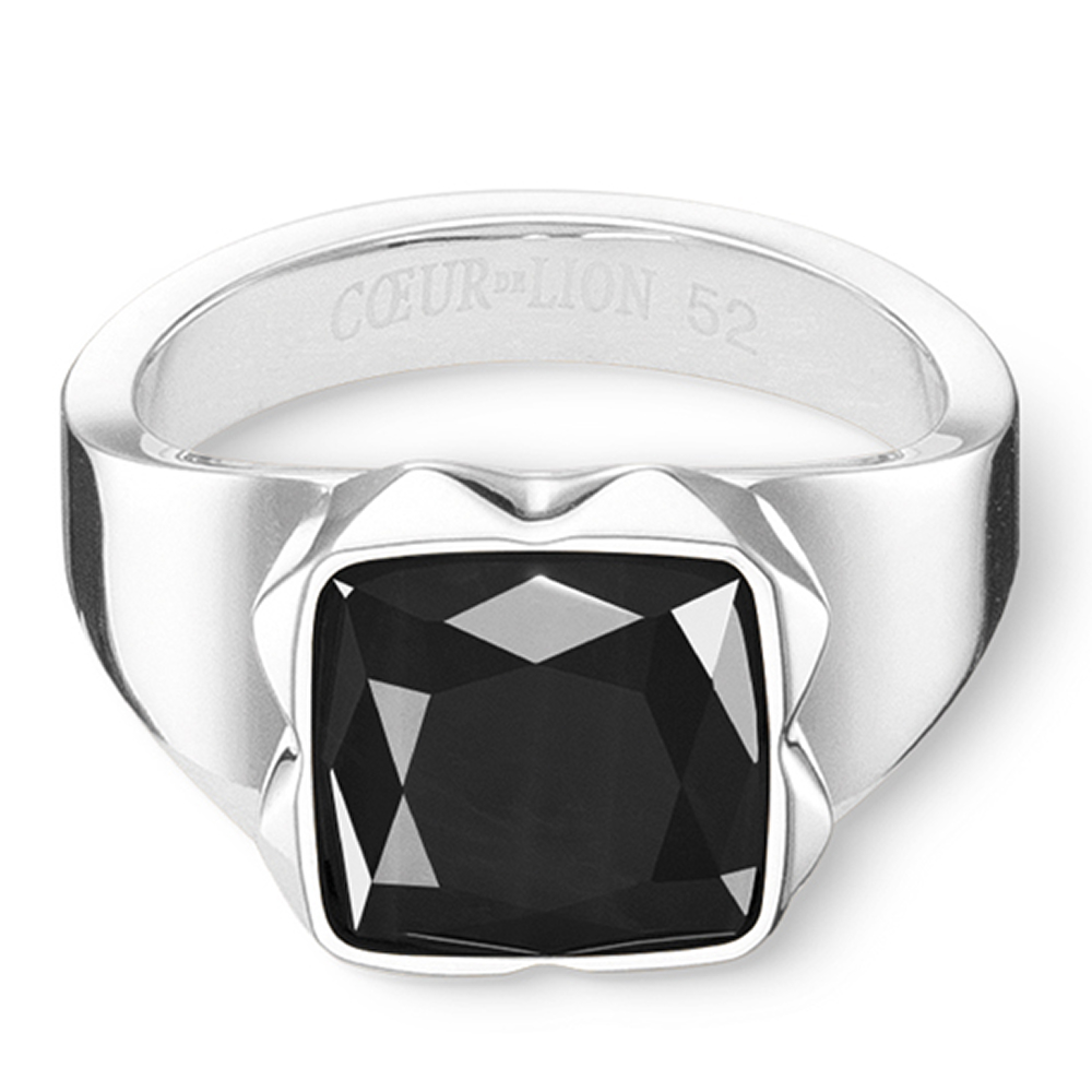 Coeur de Lion Кольцо Black-Silver Coeur de Lion 1200/40-1317 58 Арт.: 1200/40-1317 58
