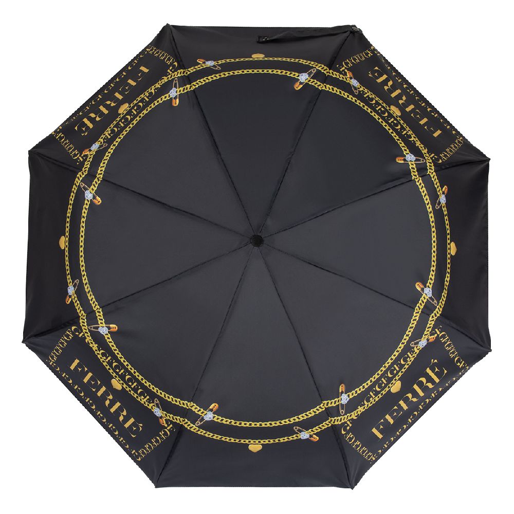 Ferre Milano Зонт складной Ferre 6002-OC Pin Black  product-3848 Арт.: product-3848