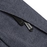 Рюкзак TORBER GRAFFI, серый с карманом черного цвета, полиэстер меланж, 42 х 29 x 19 см Арт.: T8965-GRE-BLK