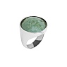 Кольцо pearl green quartz 18 мм Арт.: K1155.16/18.0 G/S