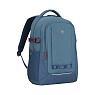 Рюкзак WENGER NEXT Ryde 16", синий/деним, переработанный ПЭТ/Полиэстер, 32х21х47 см, 26 л. Арт.: 611992
