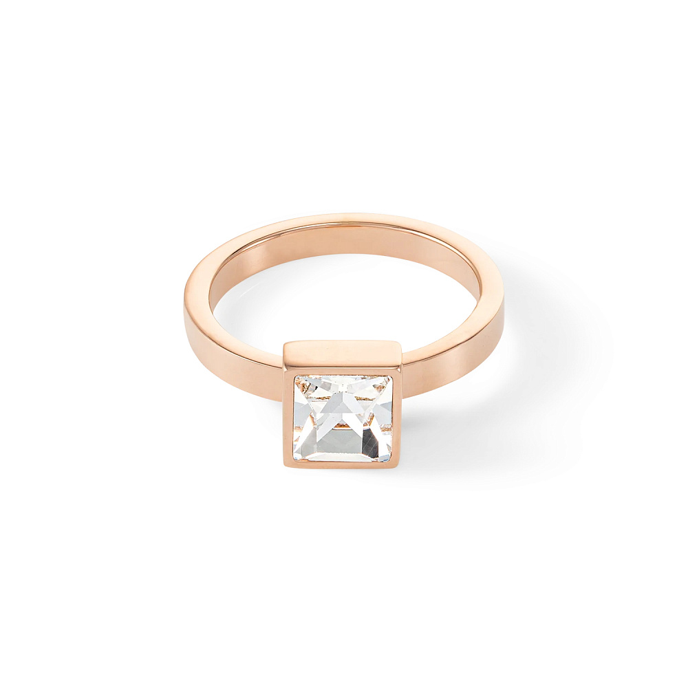 Coeur de Lion Кольцо Brilliant Square Rose Gold Coeur de Lion *0500/40-1822 52 Арт.: *0500/40-1822 52