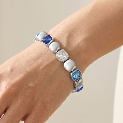 Браслет Cristal, Light blue, Blue  Fiore Luna  CG201022H-006 S 