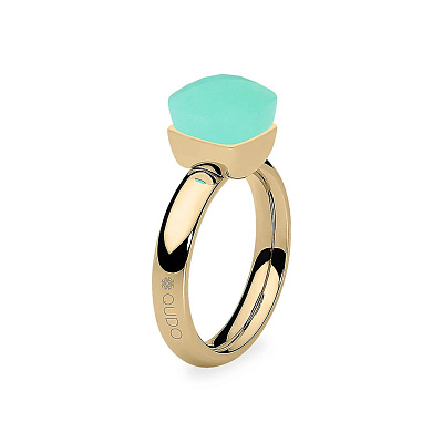 Кольцо FIRENZE 18 (G) Light Palace Green Opal Qudo 107001/40-4510 18 107001/40-4510 18 