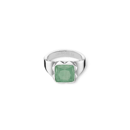 Coeur de Lion Кольцо Green-Silver Coeur de Lion 1200/40-0517 52 Арт.: 1200/40-0517 52