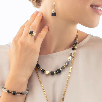 Кольцо Black-Gold Coeur de Lion 1200/40-1316 58  Coeur de Lion  1200/40-1316 58 