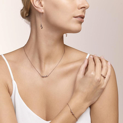 *Кольцо Rose Gold 17.2 мм  Coeur de Lion  *5070/40-1620 54 