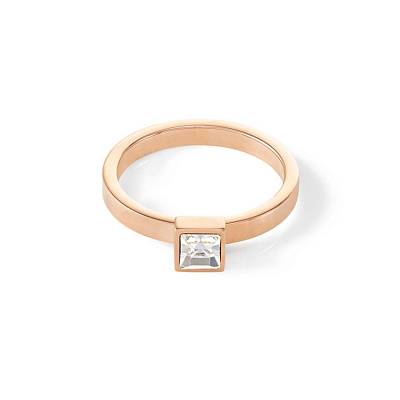 Кольцо Crystal-Rose gold 17.2 мм Coeur de Lion *0501/40-1822 54  Coeur de Lion  *0501/40-1822 54 