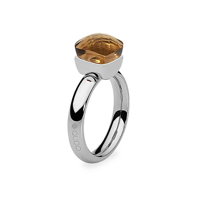 Кольцо FIRENZE 19 (S) Smoked Topaz Qudo 107000/40-5108 19 107000/40-5108 19 