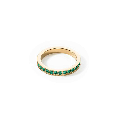 Кольцо Dark Green-Gold Coeur de Lion 0127/40-0549 58 0127/40-0549 58 