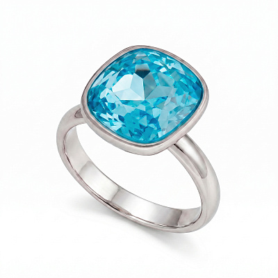 Кольцо Aquamarine K2506.M22 BL/S 