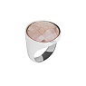 Кольцо  quartz rose 16.5 мм Арт.: K1155.9/16.5 R/S