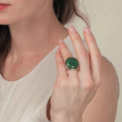 Кольцо Q.Verde Possebon K0117.17 14 S  Possebon  K0117.17 14 S 