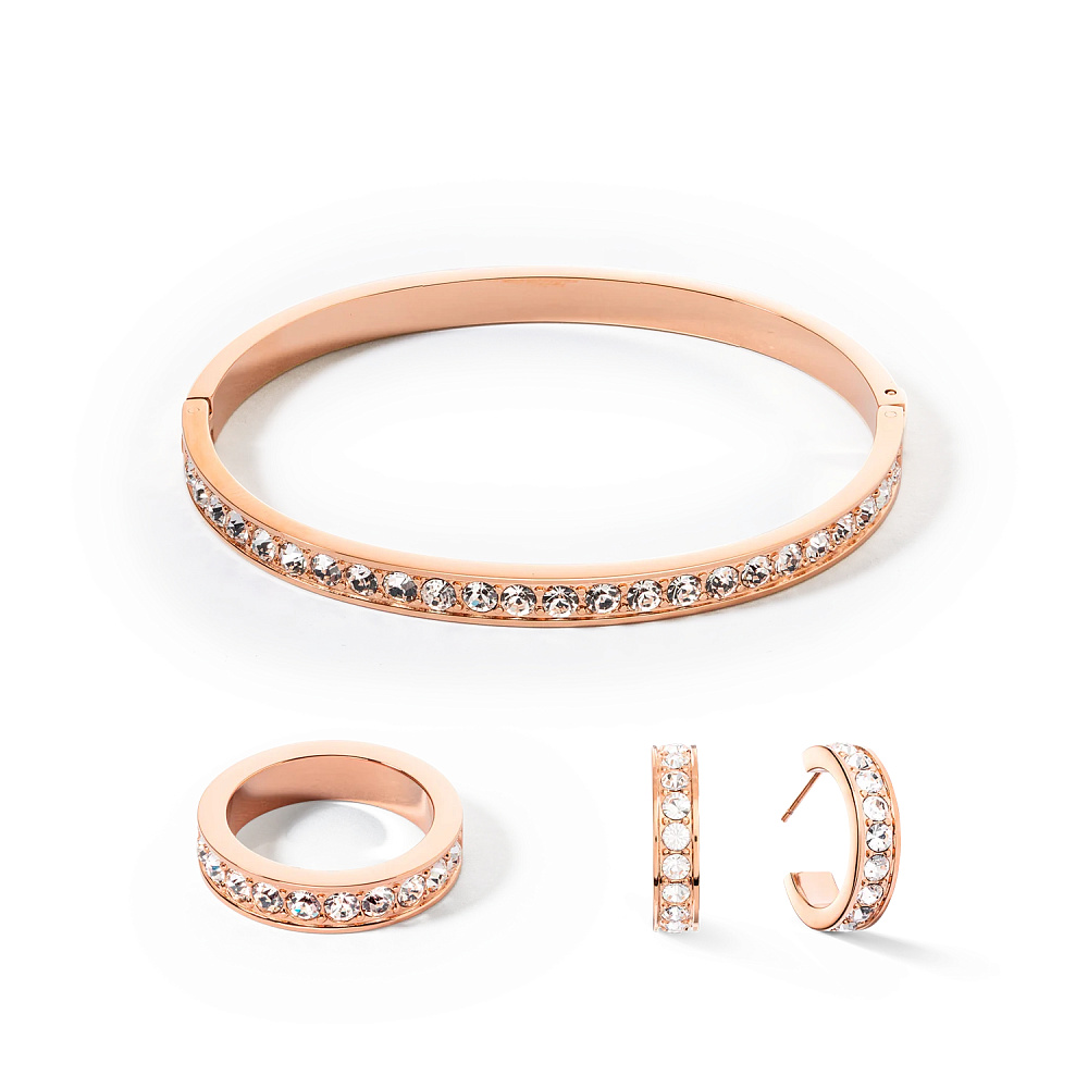 Coeur de Lion Coeur de Lion Кольцо Crystal-Rose gold 16.5 мм Арт.: *0131/40-1822 52