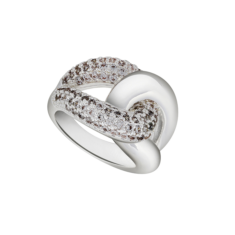 Fiore Luna Кольцо the weave silver 17.2 Mason KBR03738-02/54 S Арт.: KBR03738-02/54 S