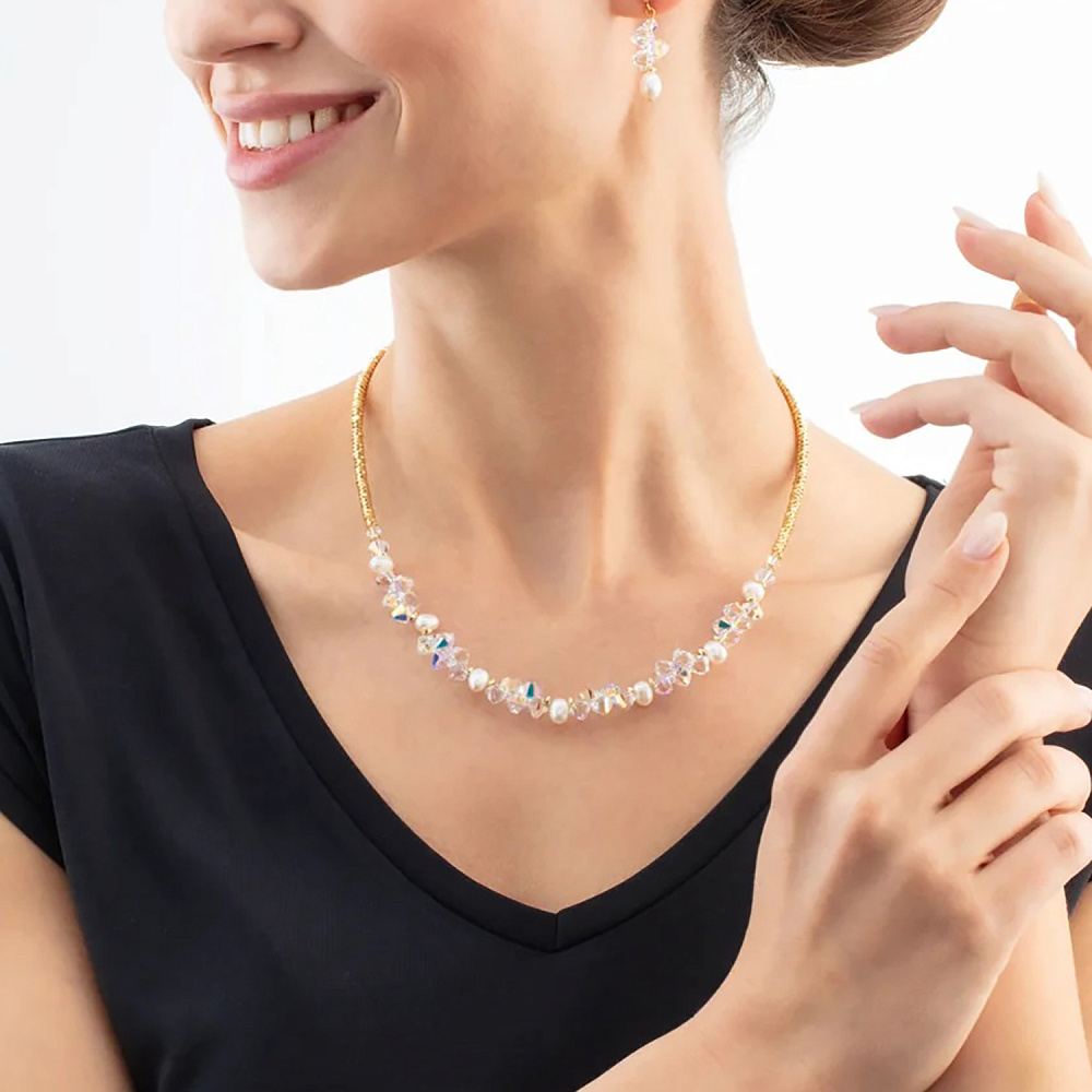 Coeur de Lion Колье Crystal-Gold Coeur de Lion 1136/10-1816 Арт.: 1136/10-1816