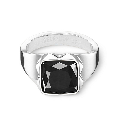Кольцо Black-Silver Coeur de Lion 1200/40-1317 58 1200/40-1317 58 