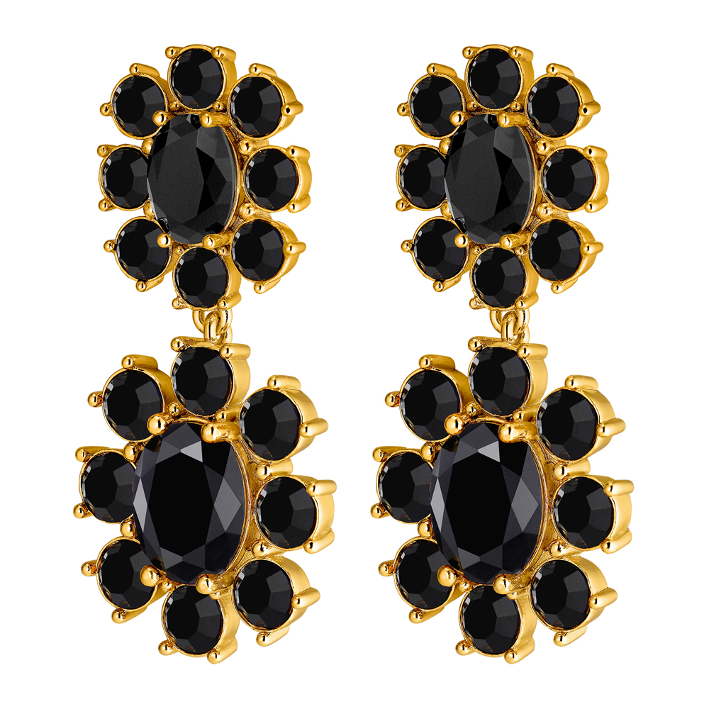 Dyrberg Kern Серьги LINA SG BLACK Dyrberg Kern *450072 Арт.: *450072